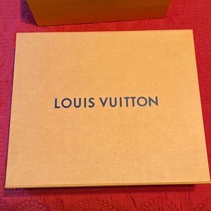 Louis Vuitton Box and Dust Bag 14x12x3”